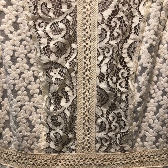 Anthropologie Chelsea & Violet, Lace Covered Sheath Dress XS - Picture 4 of 7